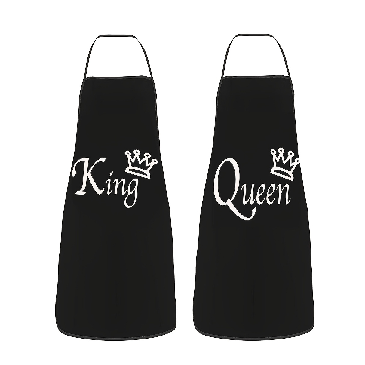 Home Cooking Queen - King & Queen Schorten Romantisch keukencadeau