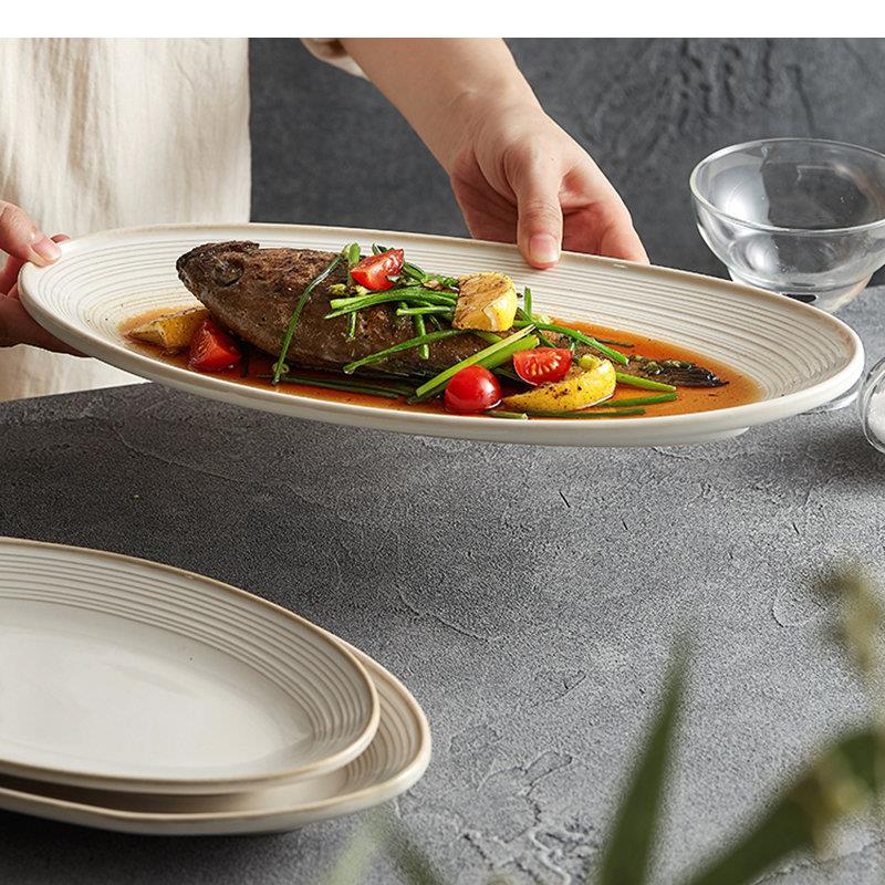 Ovale keramische dinerborden k - Home Cooking Dinner recensie en prijs