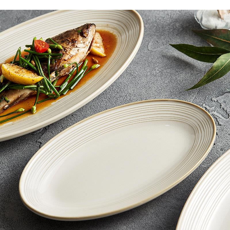 Ovale keramische dinerborden k - Home Cooking Dinner recensie en prijs