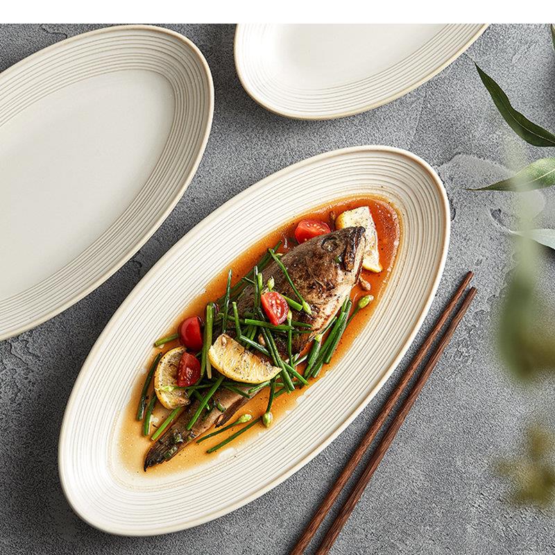 Ovale keramische dinerborden k - Home Cooking Dinner recensie en prijs