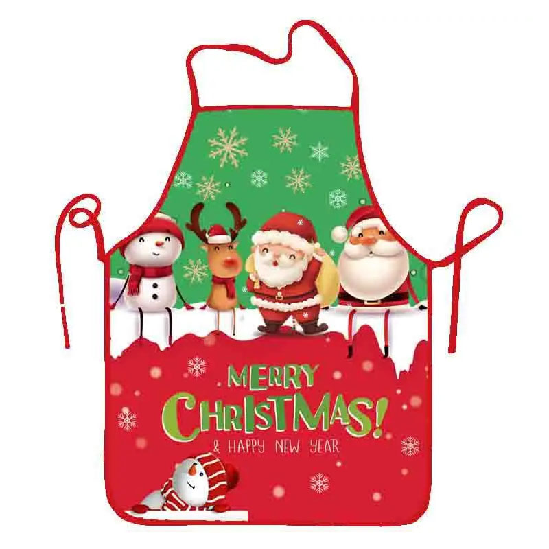 1PC Kerstman Schort Kerstboom  - Home Cooking Dinner recensie en prijs