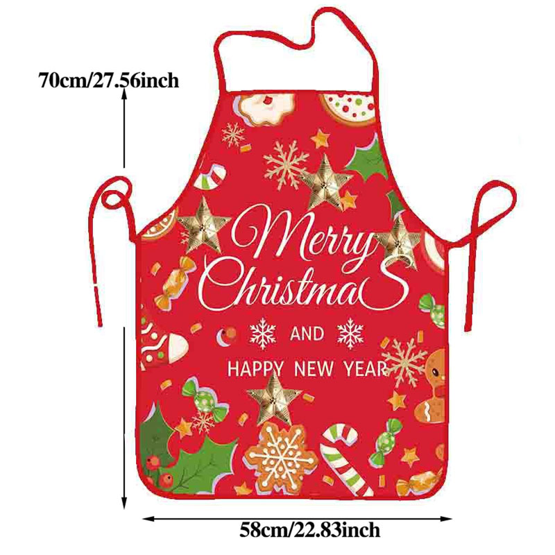 1PC Kerstman Schort Kerstboom  - Home Cooking Dinner recensie en prijs