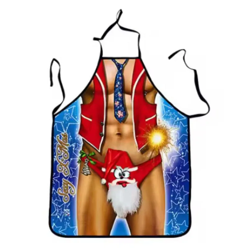 1PC Kerstman Schort Kerstboom  - Home Cooking Dinner recensie en prijs