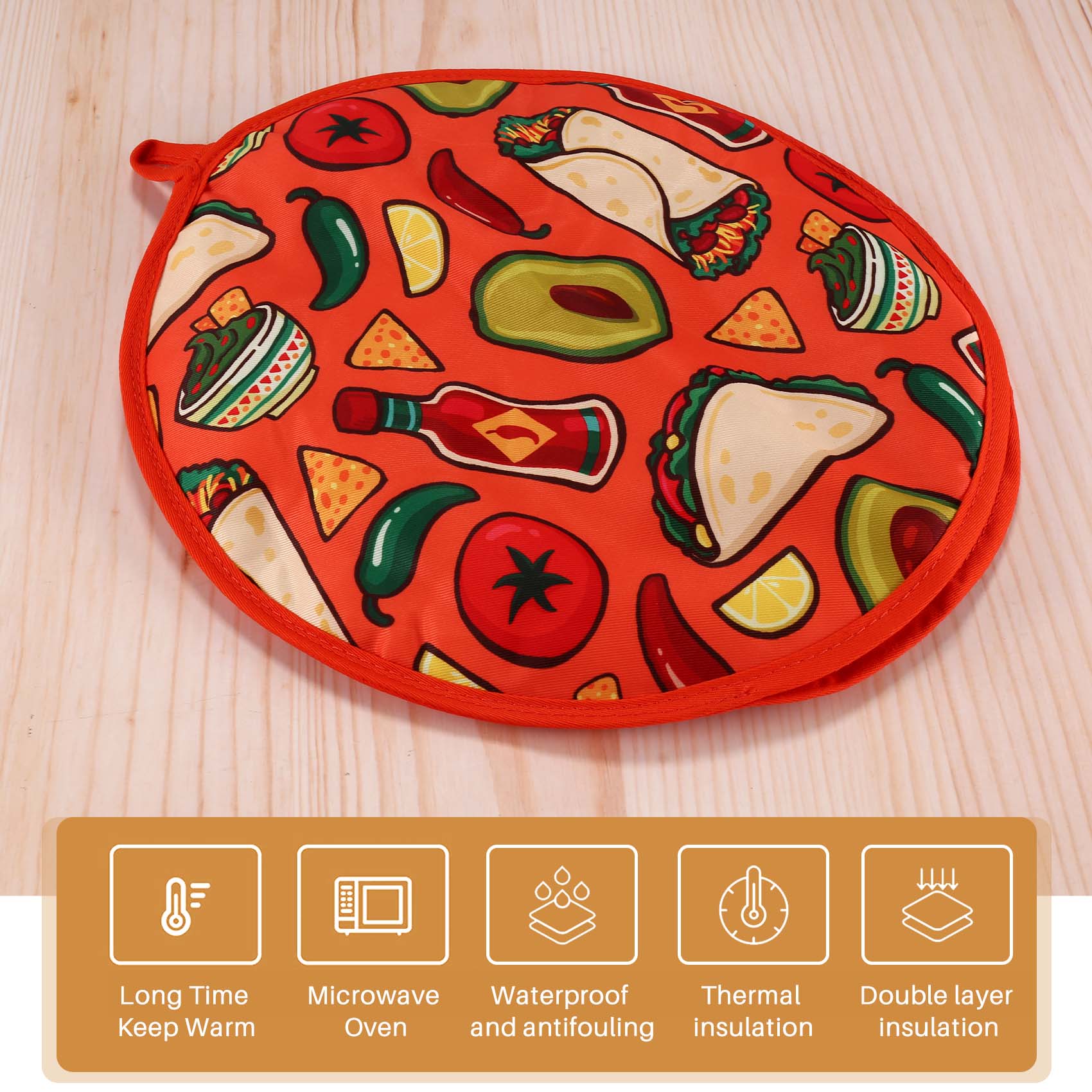 ABRE-12Inch stoffen tas voor b - Tortilla Warmer Cloth recensie en prijs