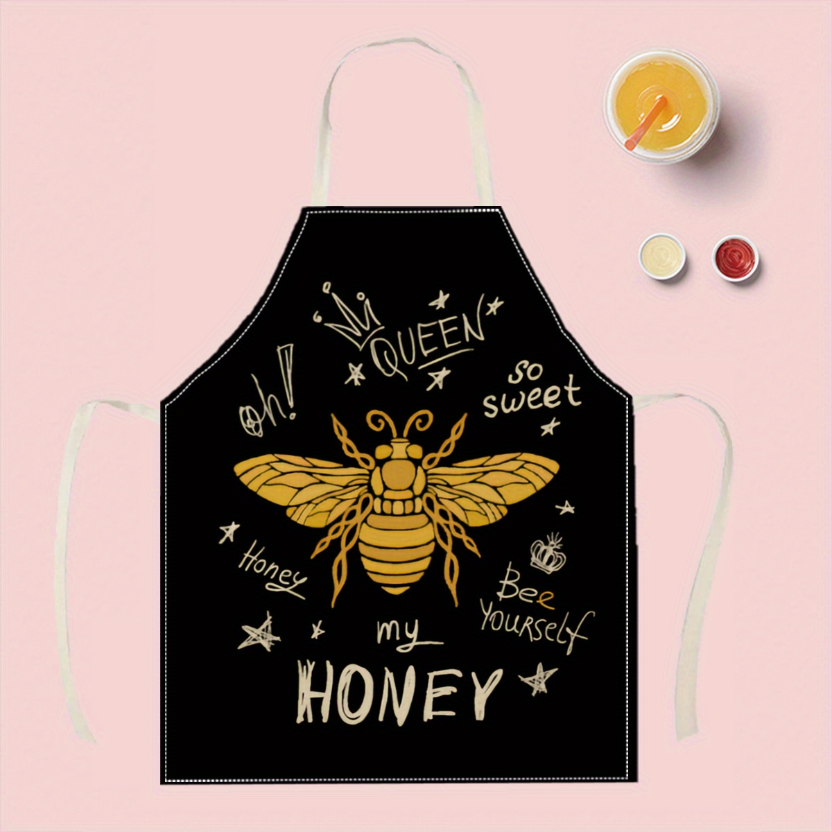Koninginnedbij Honing Schort L - Home Cooking Queen recensie en prijs