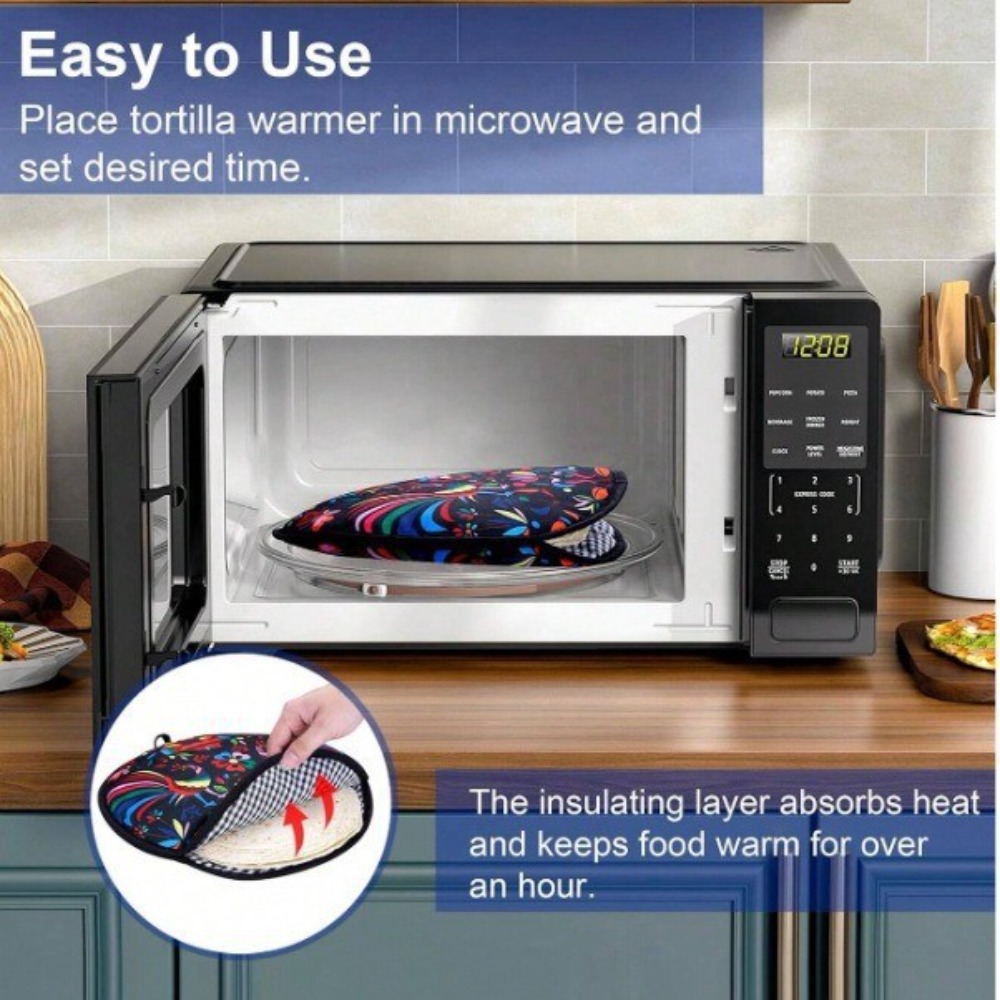 Draagbare 30cm Tortilla Warmer - Tortilla Warmer Cloth recensie en prijs