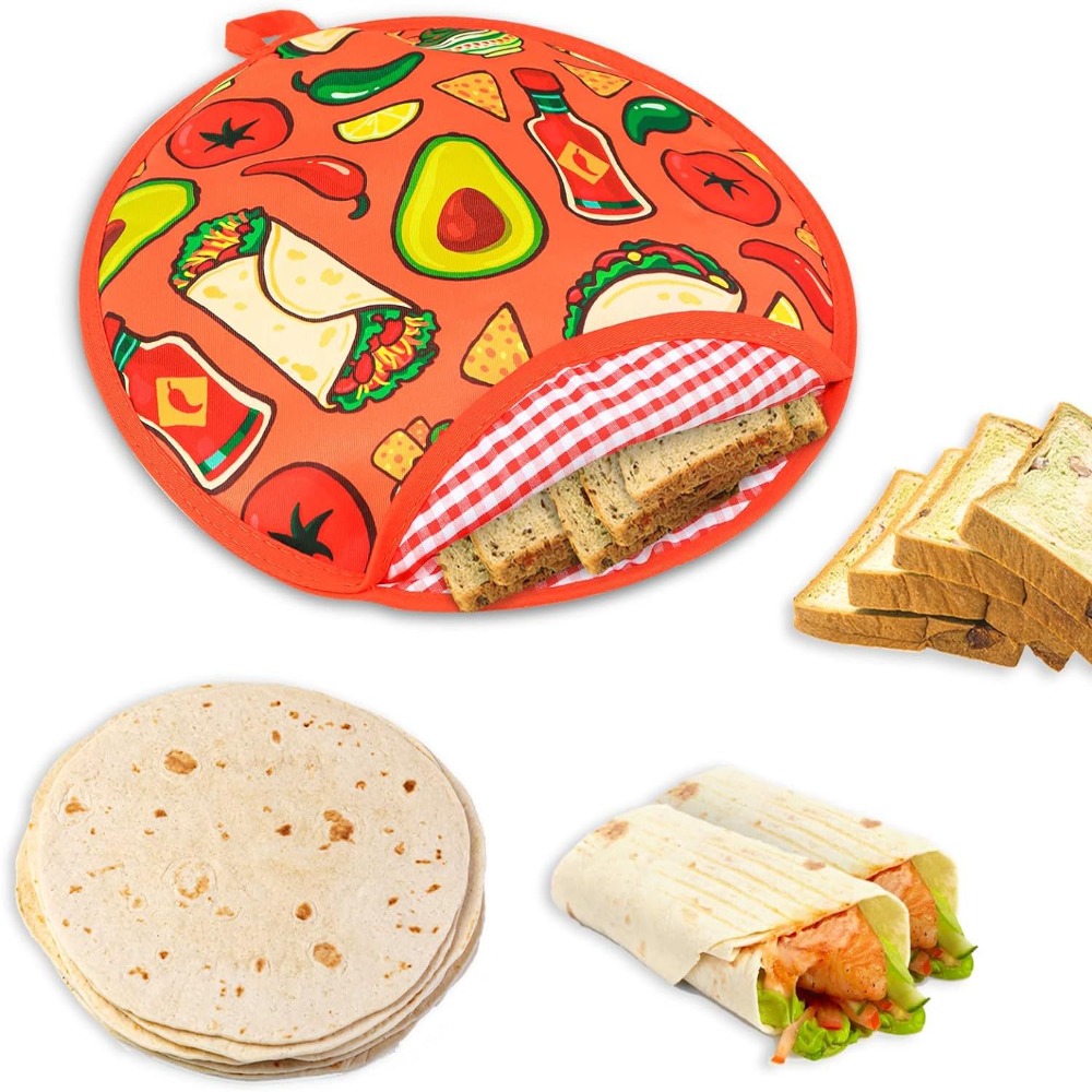Draagbare 30cm Tortilla Warmer - Tortilla Warmer Cloth recensie en prijs