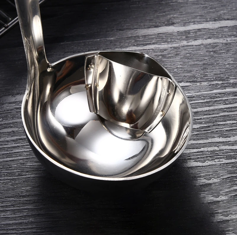 Lange steel lepel met zeef, vo - Home Cooking Dinner recensie en prijs