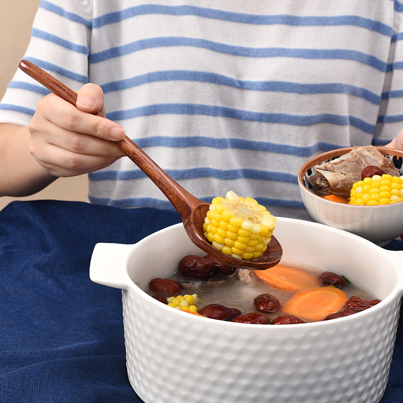 Lange steel houten ramenlepel  - Home Cooking Services recensie en prijs