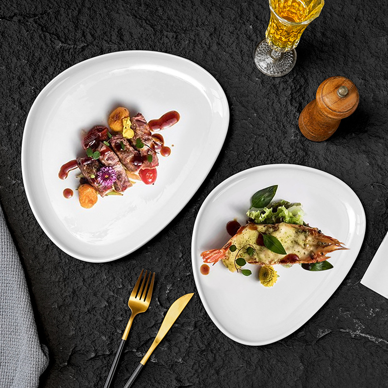 Europese witte porseleinen din - Home Cooking Dinner recensie en prijs