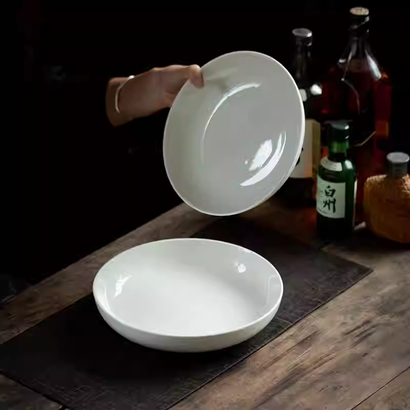 9,6 inch wit porseleinen diep  - Home Cooking Dinner recensie en prijs