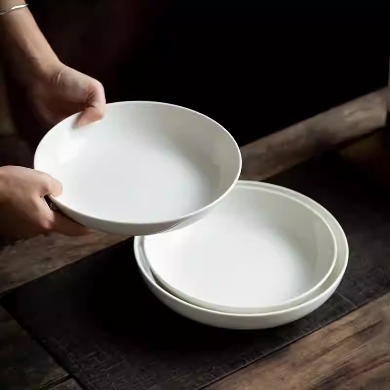 9,6 inch wit porseleinen diep  - Home Cooking Dinner recensie en prijs