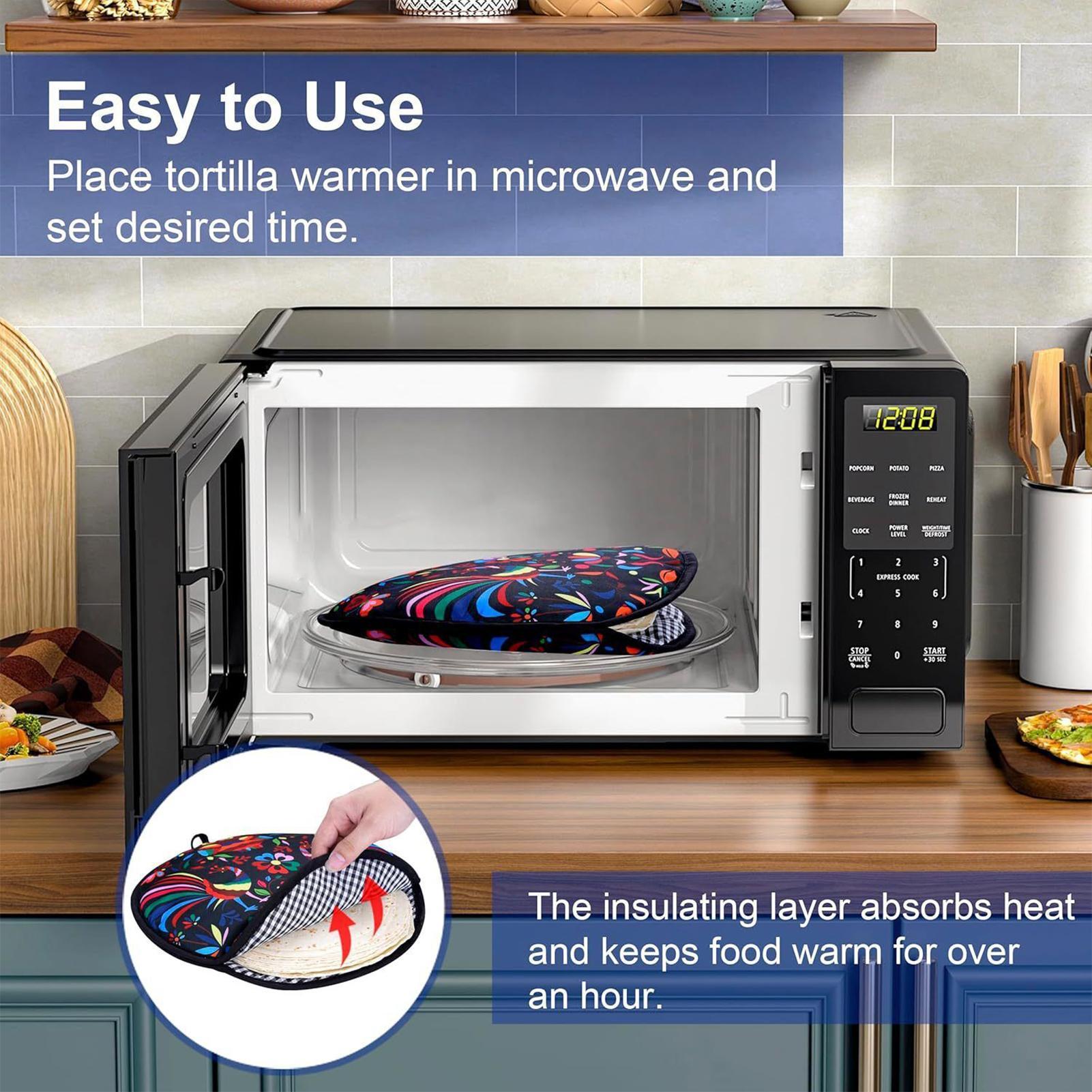 Tortilla Houder Pouch 12-Inch  - Tortilla Warmer Cloth recensie en prijs